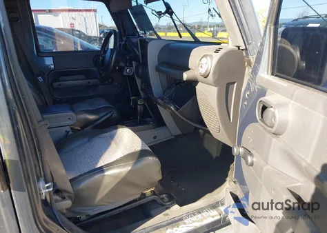 2007 Jeep Wrangler Unlimited X from USA, damaged, VIN 1J4GA39137L165598